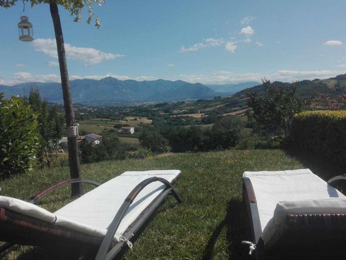 Villa Santoro Ai Tre Ulivi Con Piscina Privata Caiazzo المظهر الخارجي الصورة