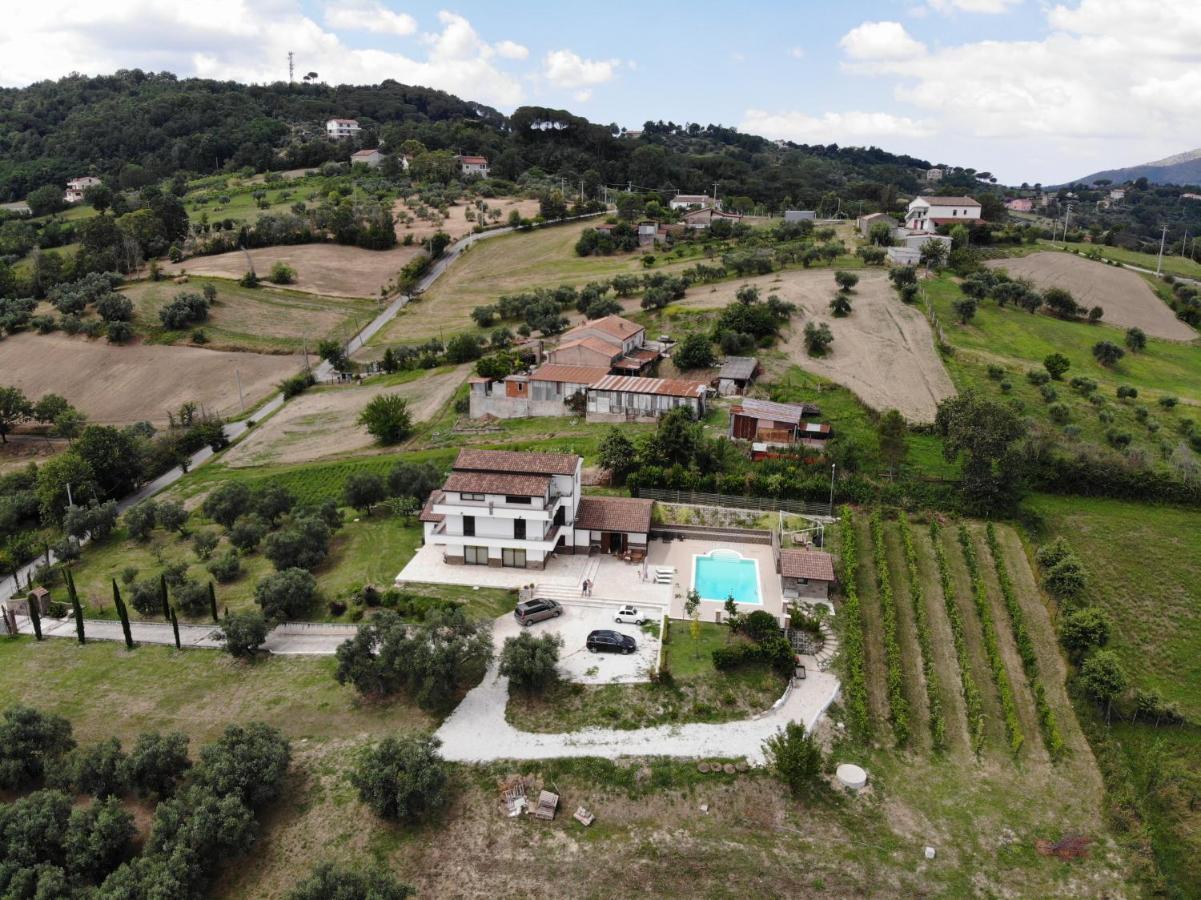 Villa Santoro Ai Tre Ulivi Con Piscina Privata Caiazzo المظهر الخارجي الصورة