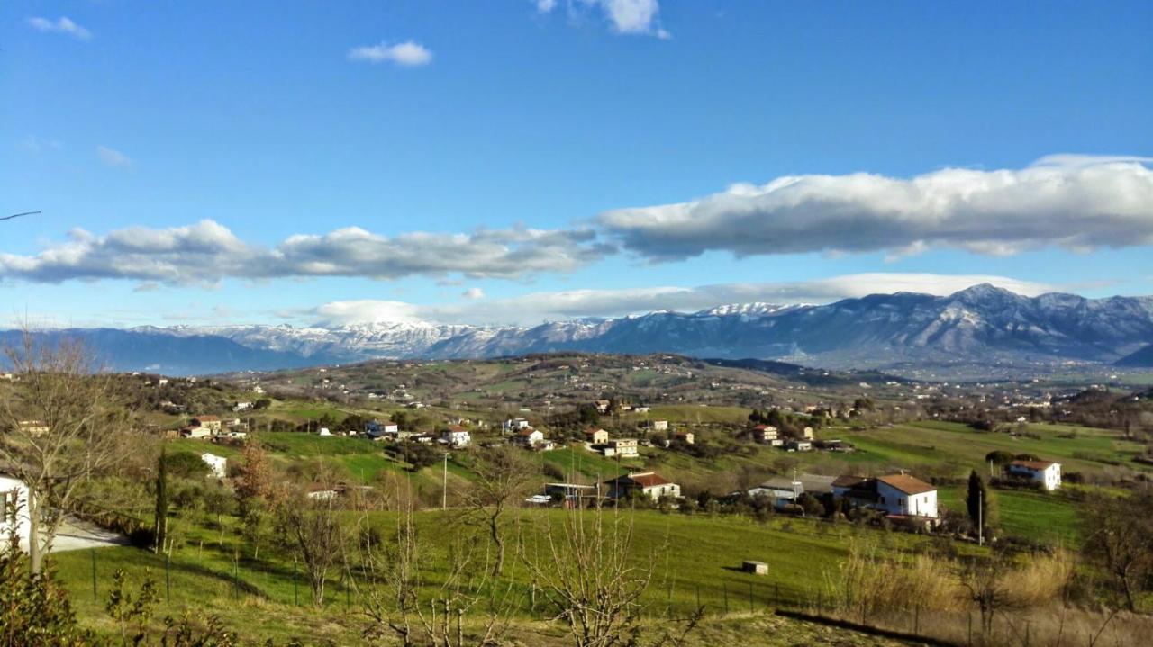 Villa Santoro Ai Tre Ulivi Con Piscina Privata Caiazzo المظهر الخارجي الصورة